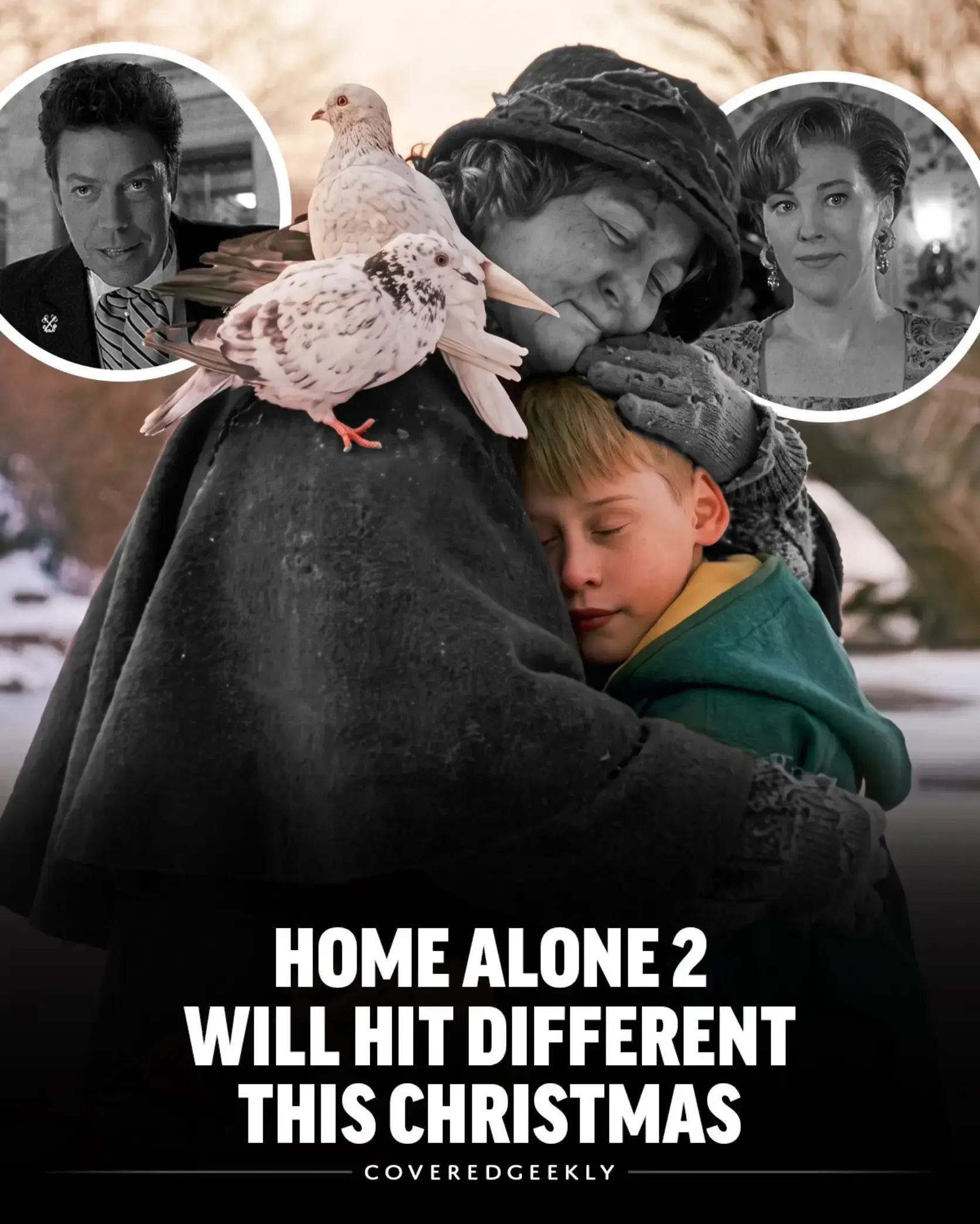 💔 This year, Home Alone 2 lost Catherine O'Hara, Brenda Fricker and Tim Curry. 