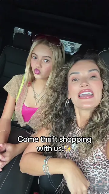 Thrifting Thursday!!! At first we weren’t finding much but we ended up hitting t