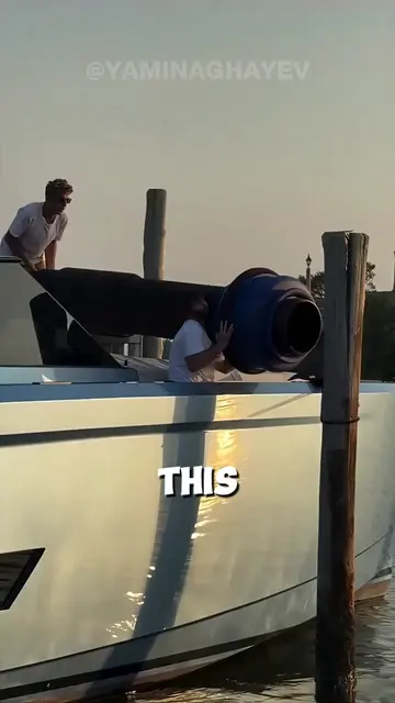 This Simple Invention Protects Boat Docks For Years🚤 #boatdock #boating #marine