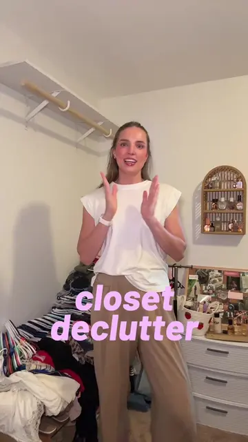 the way i barely got rid of anything💔💔 #declutter #projectpan 