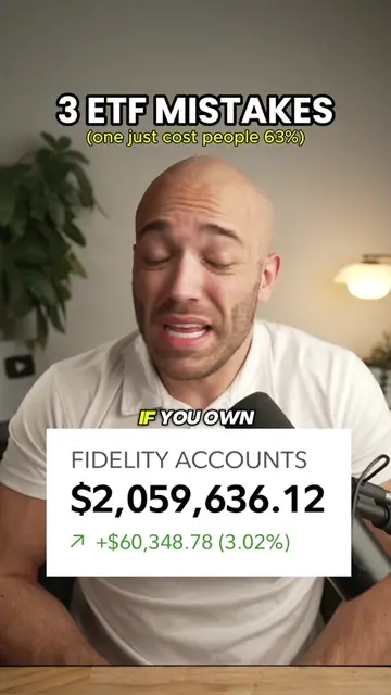 Own any ETF? You're probably making one of these three mistakes, and the third o