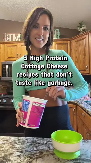 3 cottage cheese recipes that don’t taste like absolute garbage.  Because I refu