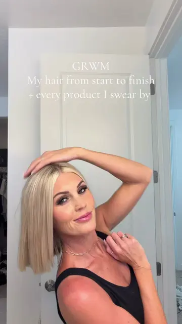 Come do my hair with me start to finish using all of my current favorites becaus