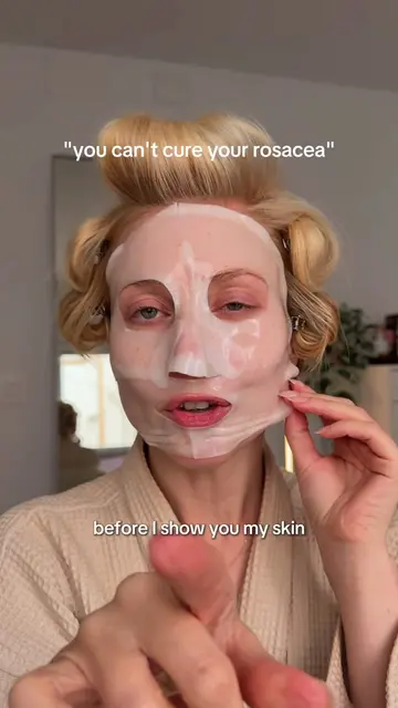 ad Rosacea girls! You need to know this…😅  @MAMONDE Azulene Ampoule - https://s
