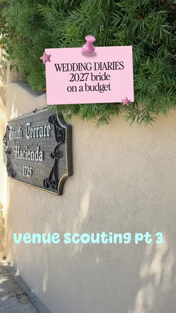 WEDDING DIARIES: 2027 bride on a budget looking at our third venue in santa ana,