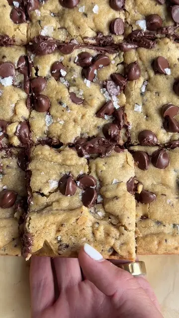 If you love chocolate, these blondies are about to become your new favorite dess