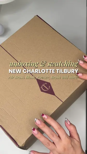 #AD Come unbox and swatch the NEW Charlotte Tilbury Airbrush beauty innovations 