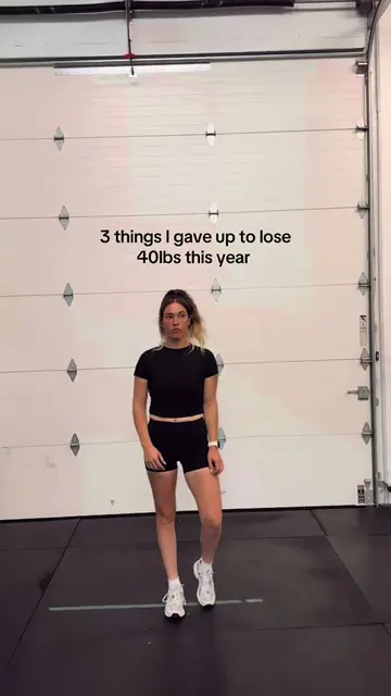 3 things I gave up to lose 40lbs this year:  1. Feeling sorry for myself. There 
