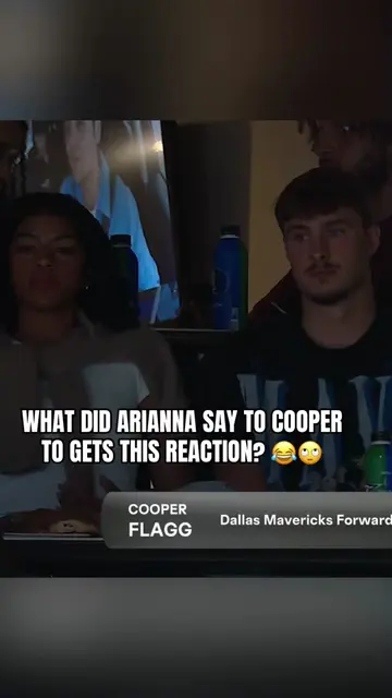 That eye roll was crazy 😭 Duke hooper couple, Arianna Roberson & Cooper Flagg p