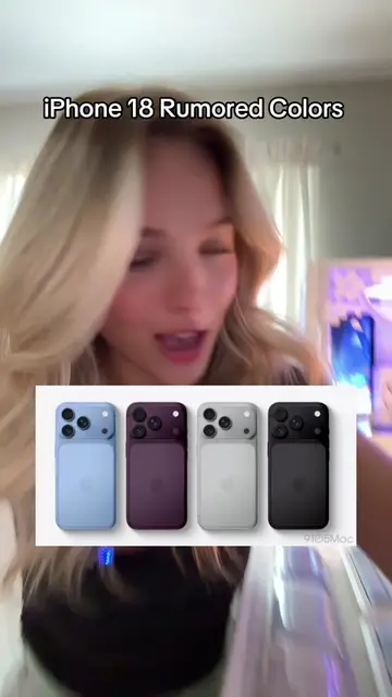 which iPhone color are we getting ??? #lindseyszn #iphone18promax #Appleevent 