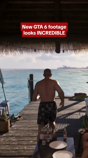 GTA 6 gameplay is CRAZY! What are your thoughts on the graphics? #gta6 #gaming