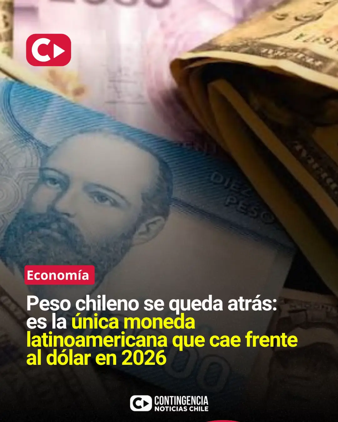 📉 PESO CHILENO SE QUEDA ATRÁS EN LATINOAMÉRICA El peso chileno acumula una depr