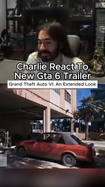 New GTA 6 Trailer #gta6 #gta6trailer #rockstar #penguinz0 #moistcr1tikal 