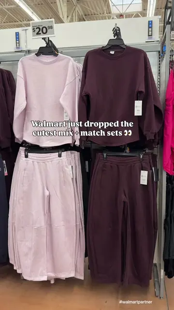 Walmart’s new activewear sets are SO good 😍 Mix + match the colors to create yo