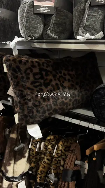 HomeGoods is for the eclectic girlies rn!! So much animal print for fall🦓🐅🐆✨ 