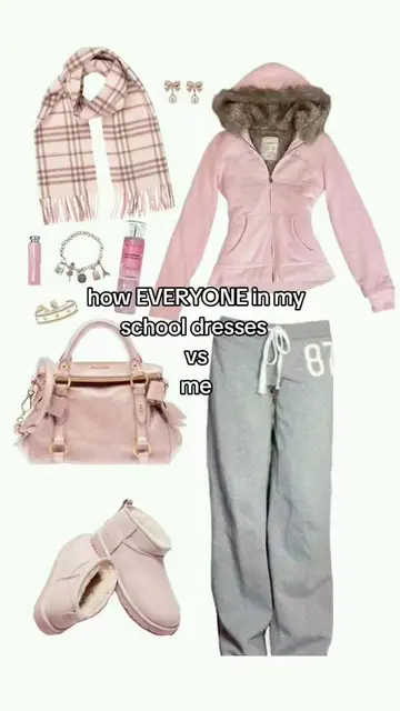 School outfits vs. me ❤ Credit to the owner! #schooloutfits #schoolstyle #outfit