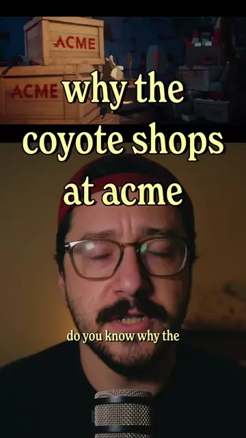 You probably know why Wile E. Coyote is mad at ACME, but do you know why the com