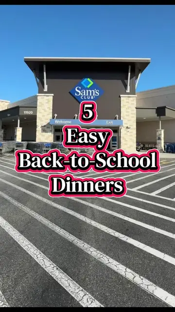 5 Back-to-School Dinner 🎒Easy weeknight meals for those busy school nights! Whi