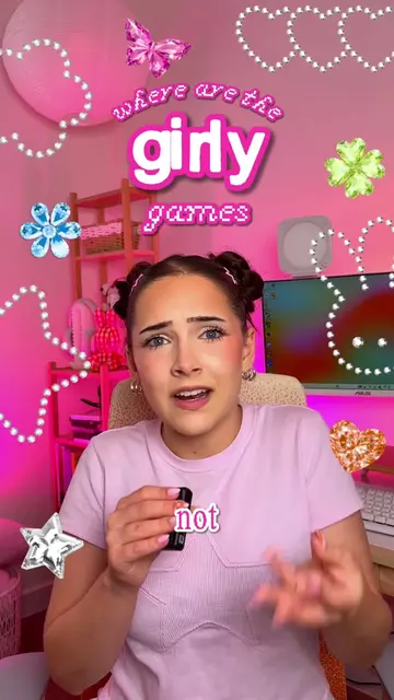 when I say ‘girly games’ I mean I want pure whimsy, cutesy, fun🌟💐💝 I made a W
