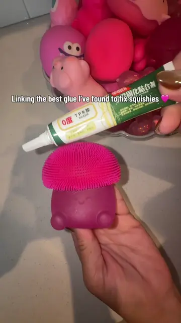 This is the glue I use to fix all my squishies!! #tiktokshop #squishy #squishies