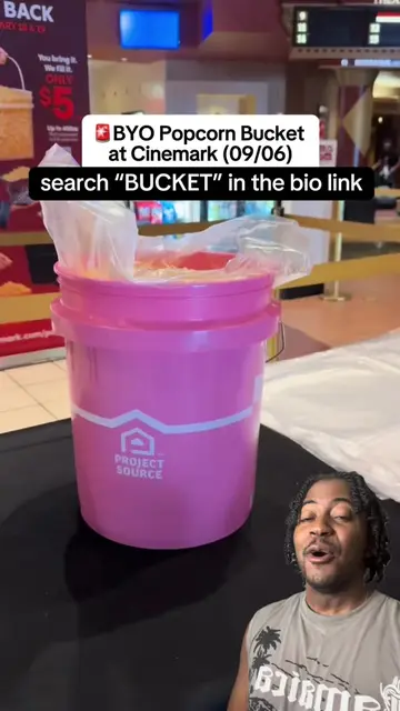 🍿🎬 What Bucket Are You Bringing?! 👀🔎 Find more deals on Pepper via bio link 