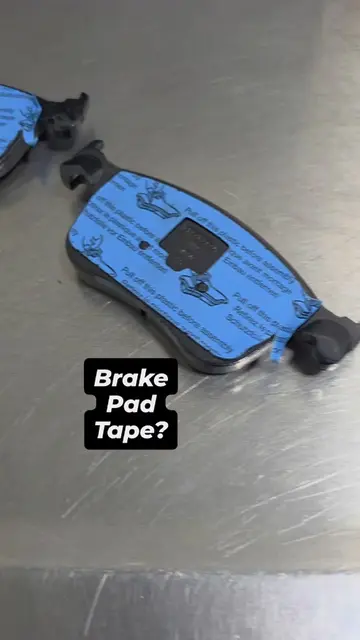 Brake pad Tape? #mechanic