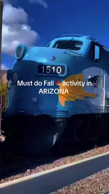 📍 Verde Canyon Railroad | Cottonwood, Arizona 🚂 One of the most scenic fall ex