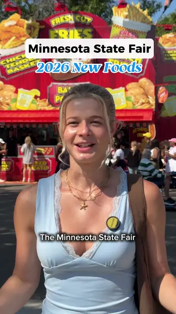 The NEW foods at the Minnesota State Fair!! Here’s what I tried: 🎡🎠🎟️🌽 @mnst