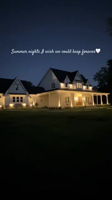 Some of the best summer memories were made right here at home. 🤍 Slow evenings,