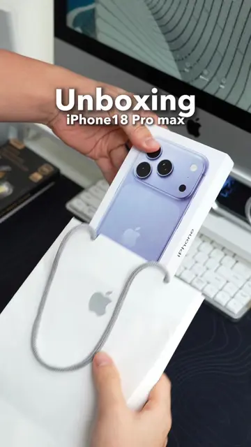 First look at the iPhone 18 Pro Max light blue #iphone18pro #iphone18promax #iph