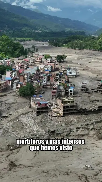 La peor inundación de la década empezó en Nepal y terminó en CHINA todavía no te