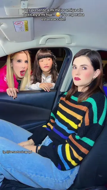 ¡No estaban preparadas para conocerla! 😳😂 #toxica #fypp #mamaehija #amigas @Ad