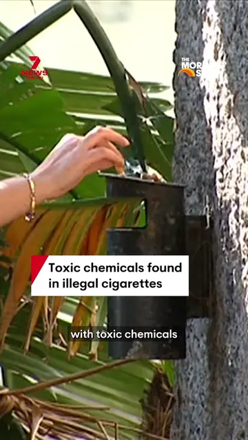 There's a new warning for Australian smokers, with toxic chemicals and carcinoge