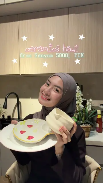 piring & gelas lucu imut gemash <3 #tableware #ceramics #haul 