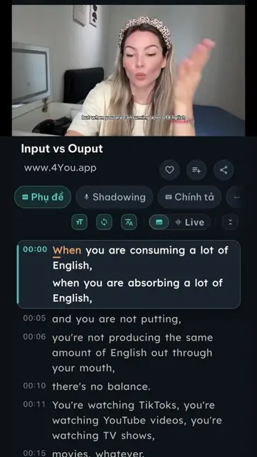 @4you_languageappConsuming English isn't the same as speaking it. 🎬 Can you sha