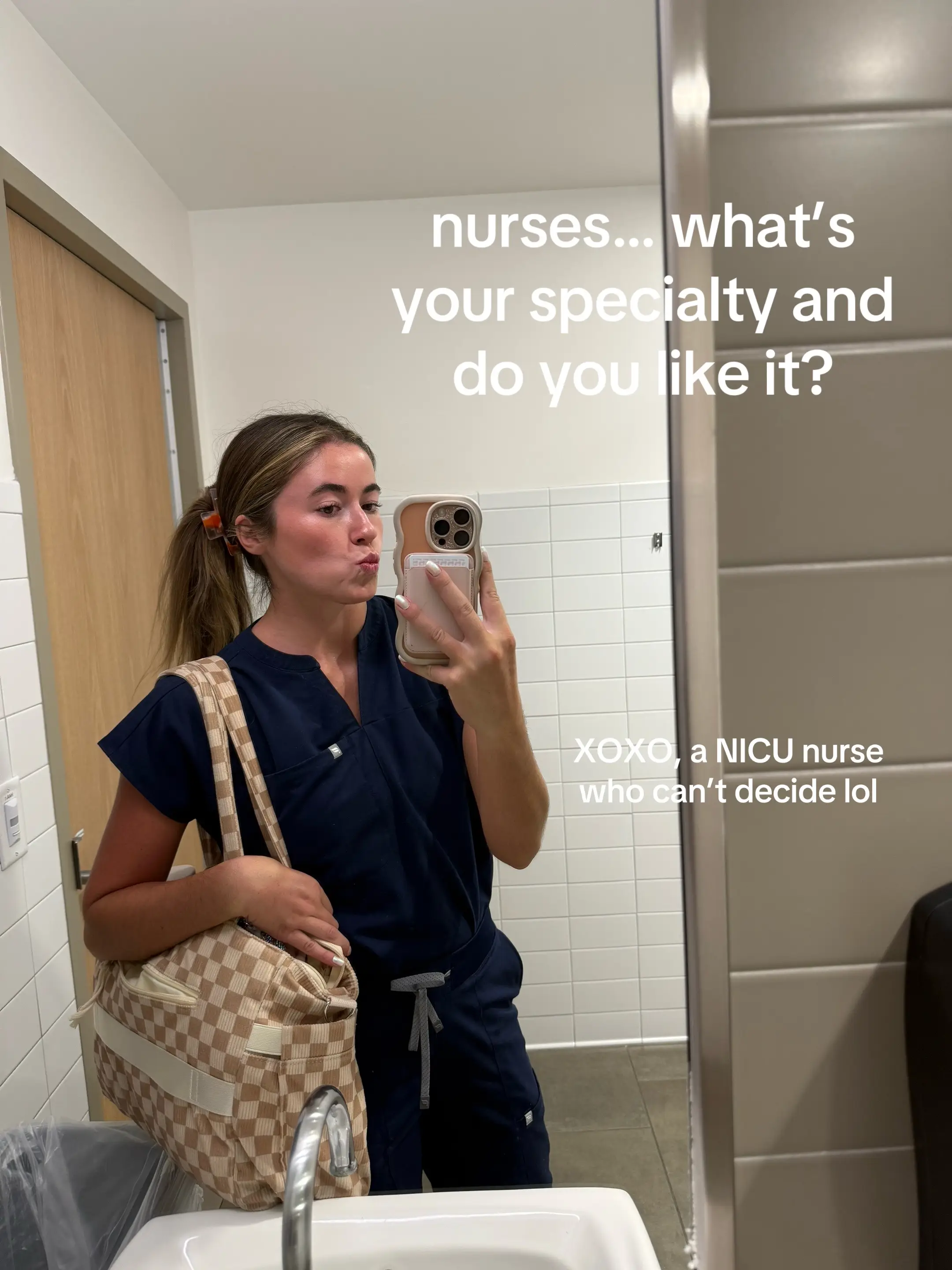I actually quite like the NICU other than the schedule is difficult (working wee
