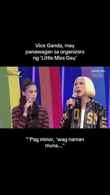 Dapat ang mga bata ay focused sa pag-aaral muna! #ABSCBN #ItsShowtime #MissQandA