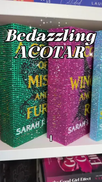 I’m loving bedazzling this series and I’ve just finished bedazzling A Court of F