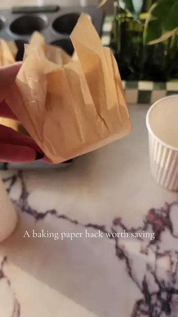 no muffin cases? no problem! #bakinghacks #KitchenHacks #explore #fyp 