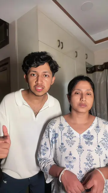 Mani=Mom=Best friend❤️Sharee from @সাধ্যের মধ্যে Jewellery from @👑👑 Puja's Jew