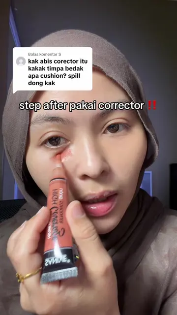 Membalas @S seperti itu ya  #saniye #saniyecosmetics #colorcorrector #concealer 