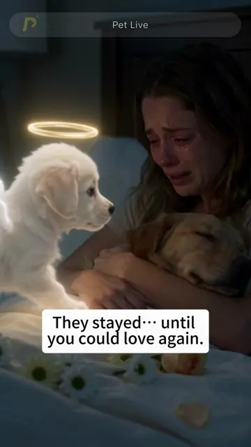 My human, do you know? I’m not hurting anymore, and I’m not scared. I just still