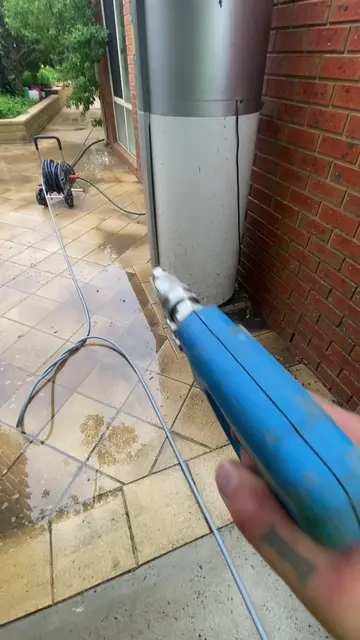 small area, big difference a proper clean brings tired outdoor surfaces straight