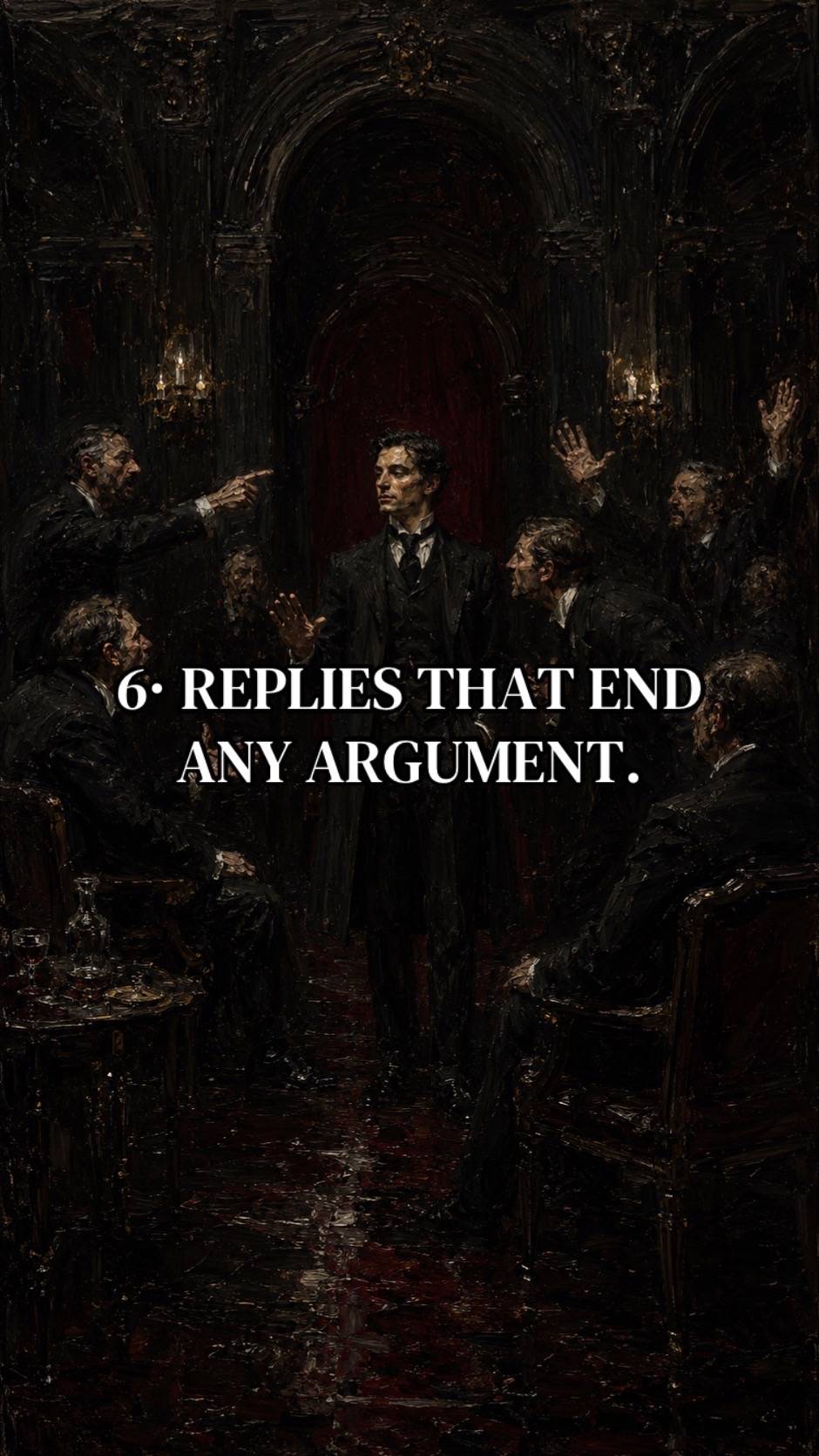 You don’t have to win every argument. Sometimes the strongest response is calm, 