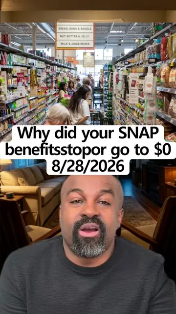 Your SNAP benefits didn't just disappear — here's exactly why 👇 If your food st