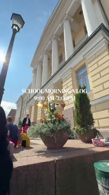 Spend a school morning with me on my orientation week✨ #schoolmorning #schoolvlo