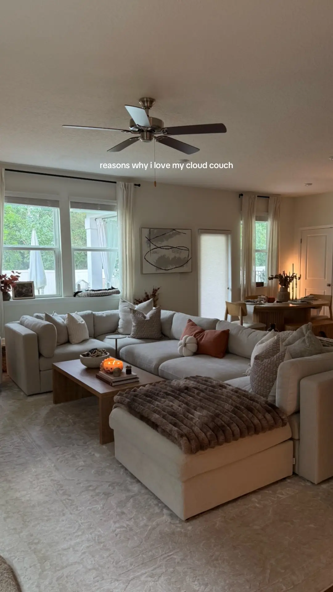 I LOVE IT #bellamia #cloudcouch #modularsofa #cozy #cozyathome 
