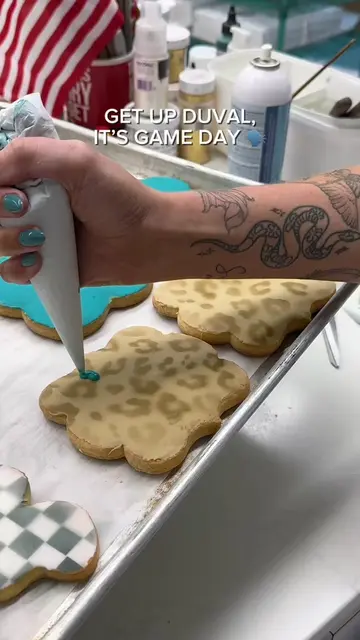 Our Jaguars cookies are back for football season, fresh-baked and ready for ever