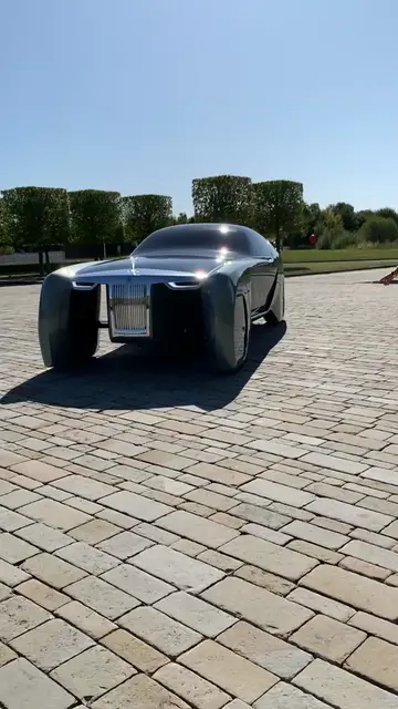 This Rolls Royce is straight from the future! 🤯 #rollsroyce #concept #conceptca