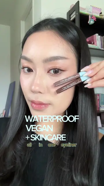 if you want a waterproof, vegan & skincare all in one eyeliner✨ this video is fo